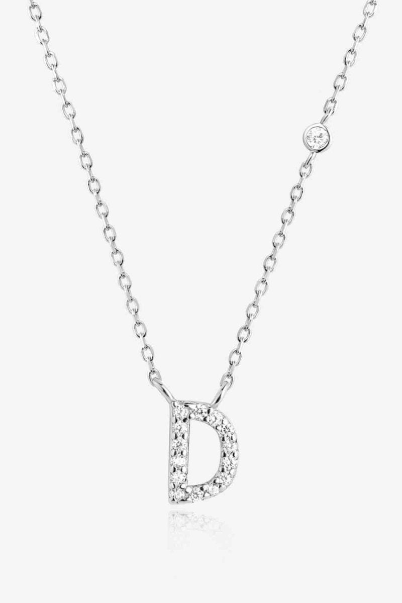 Charm Identity 18k Gold Initial Necklace #Firefly Lane Boutique1