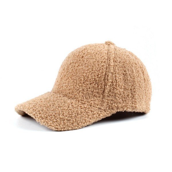 Chic Look Boucle Sherpa Teddy Cap #Firefly Lane Boutique1