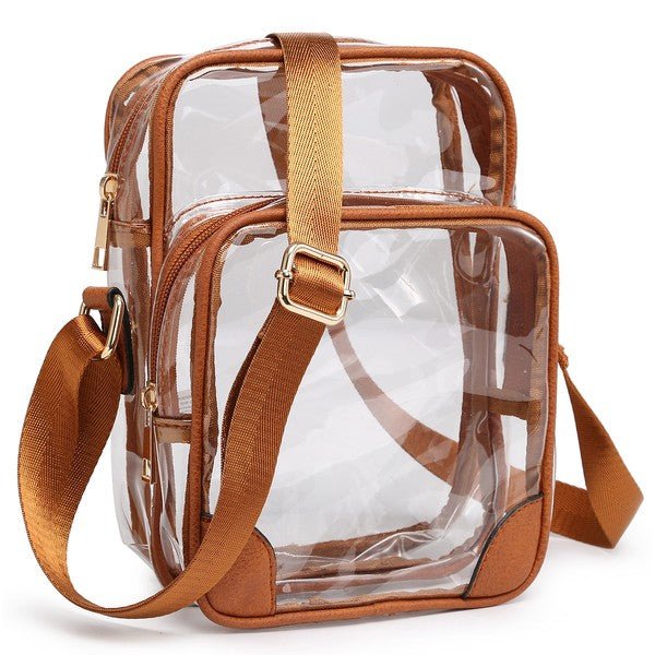 Clearly Stylish Clear Crossbody Bag #Firefly Lane Boutique1