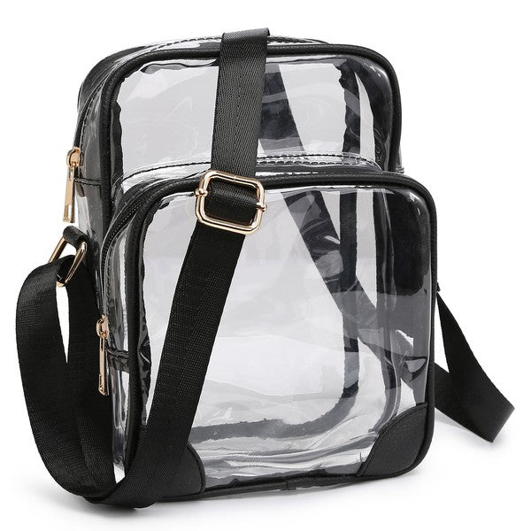 Clearly Stylish Clear Crossbody Bag #Firefly Lane Boutique1