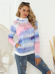 Cotton Candy Pink and Light Blue Tie Dye Hoodie #Firefly Lane Boutique1