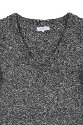 Cozy Split V-neck Sweater Dress #Firefly Lane Boutique1