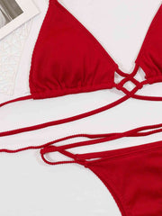 Crimson Cove Two Piece Red Bikini Set #Firefly Lane Boutique1