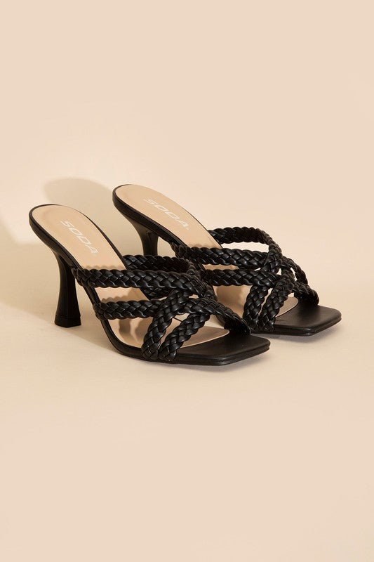 Double Twist Braided Criss Cross Sandals #Firefly Lane Boutique1