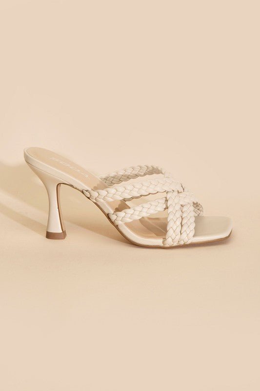 Double Twist Braided Criss Cross Sandals #Firefly Lane Boutique1