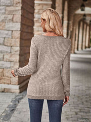 Every Day Chic Half-Zip Long Sleeve Top #Firefly Lane Boutique1