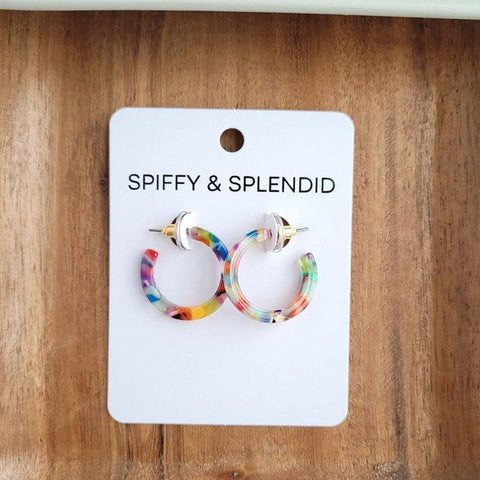 Fiesta Mini Hoops - The Perfect Accessory #Firefly Lane Boutique1