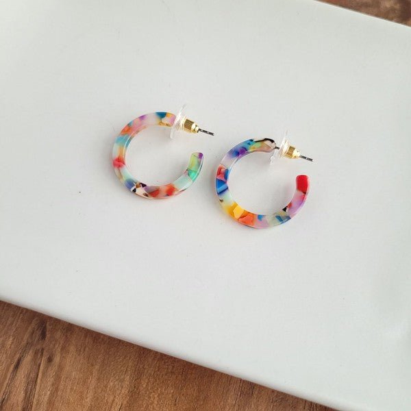 Fiesta Mini Hoops - The Perfect Accessory #Firefly Lane Boutique1