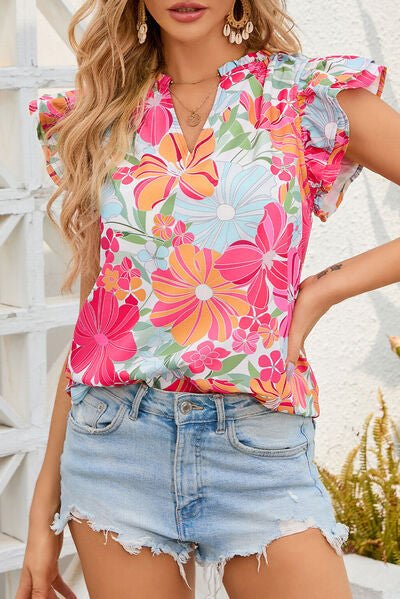 Forever Yours Short Sleeve Summer Blouses #Firefly Lane Boutique1