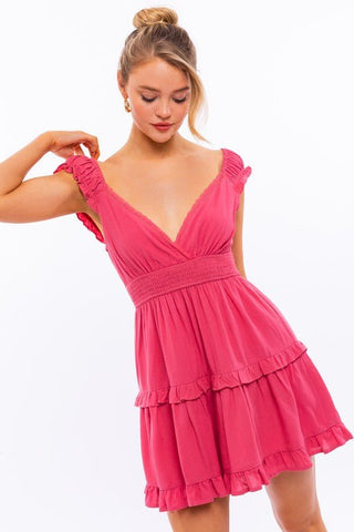 Get Obsessed Babydoll Dress #Firefly Lane Boutique1