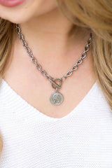 Gold Coin Necklace #Firefly Lane Boutique1