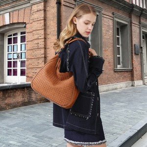 Heading Your Way Shoulder Woven Bag #Firefly Lane Boutique1