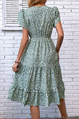 Heard The Story Yet Green and White Floral Dress #Firefly Lane Boutique1