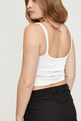 In Your Dreams Solid Ribbed Crop Tank Top #Firefly Lane Boutique1