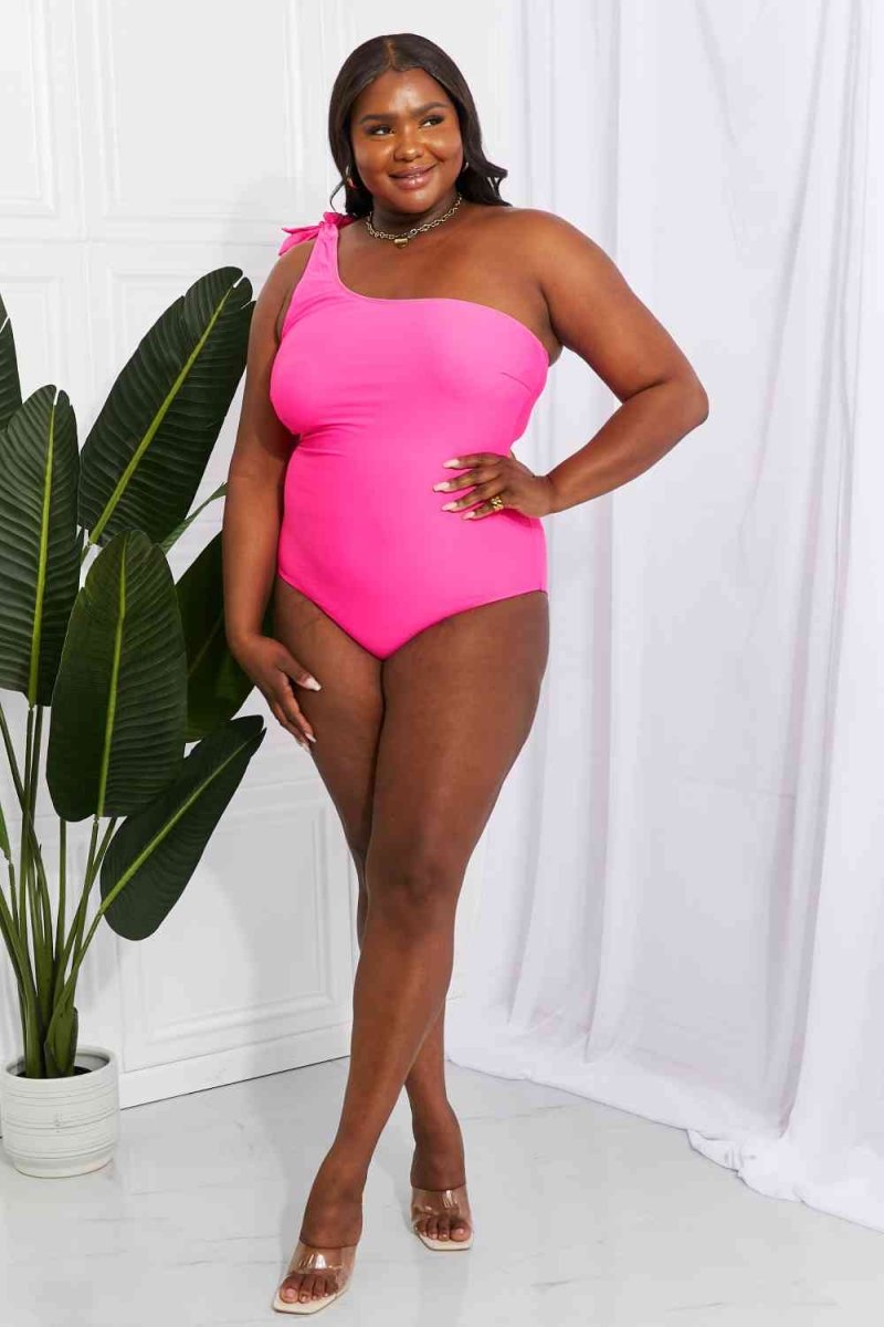 Island Getaway Pink One Piece Swimsuit #Firefly Lane Boutique1