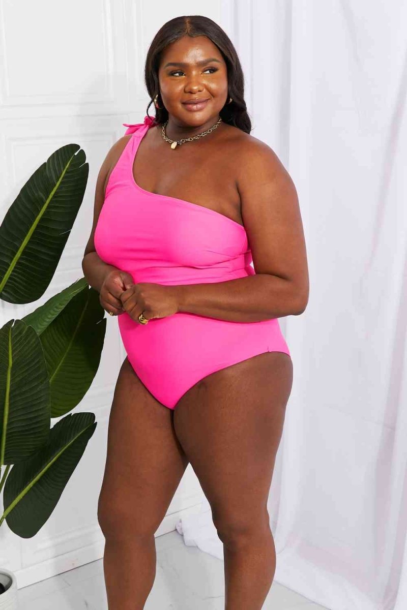 Island Getaway Pink One Piece Swimsuit #Firefly Lane Boutique1
