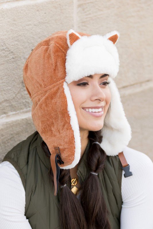 Kitten Trapper Hat with Ear Flaps #Firefly Lane Boutique1