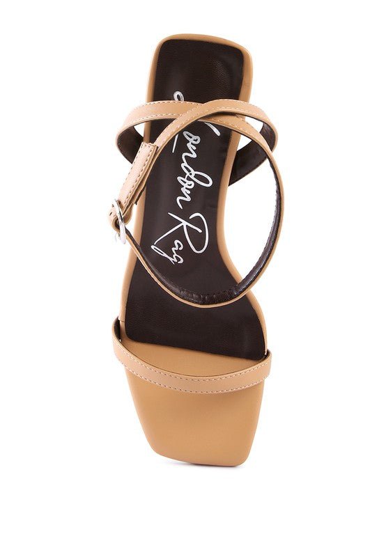 London Rag Block Heel Ankle Strap Sandals #Firefly Lane Boutique1