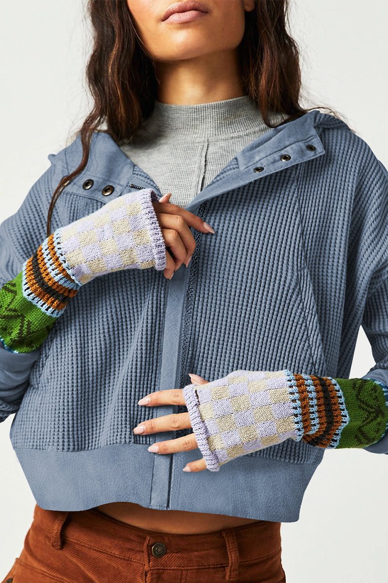 Modern Maven Waffle Knit Shirt Jacket #Firefly Lane Boutique1