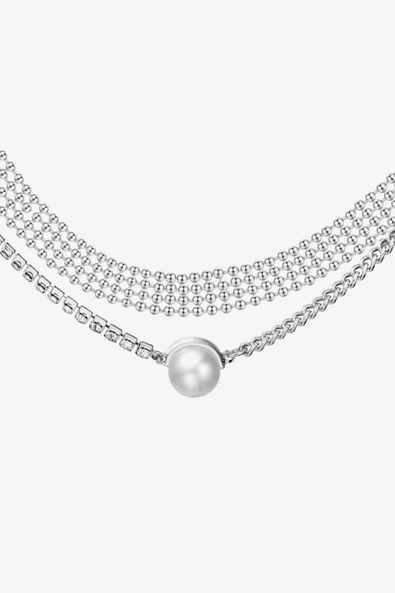 Moonlit Pearl Choker Necklace #Firefly Lane Boutique1