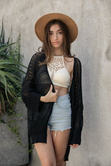 Mystical Sway Knit Netted Cardigan #Firefly Lane Boutique1