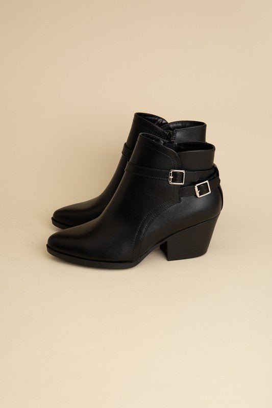 Nadine Ankle Buckle Boots #Firefly Lane Boutique1