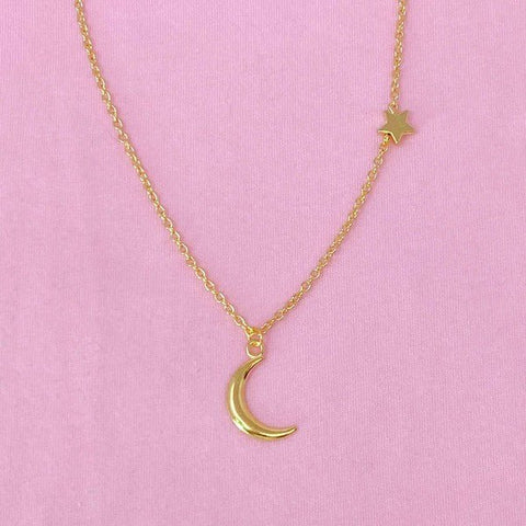 New Moon Necklace #Firefly Lane Boutique1