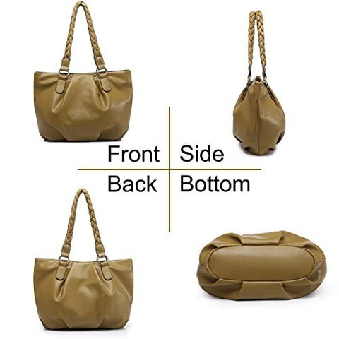 On The Go Ruched Green Hobo Bag #Firefly Lane Boutique1