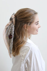Orchid Floral Head Bandana #Firefly Lane Boutique1