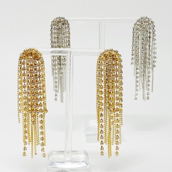 Oversized Chandelier Earrings #Firefly Lane Boutique1