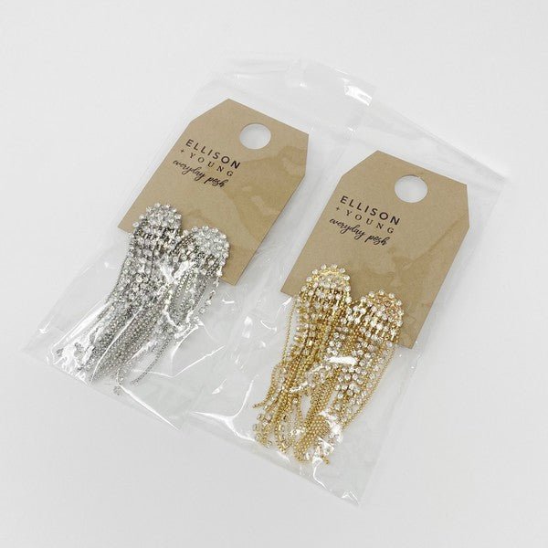 Oversized Chandelier Earrings #Firefly Lane Boutique1