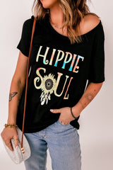 Positive Vibes Hippie Soul Graphic Tee #Firefly Lane Boutique1