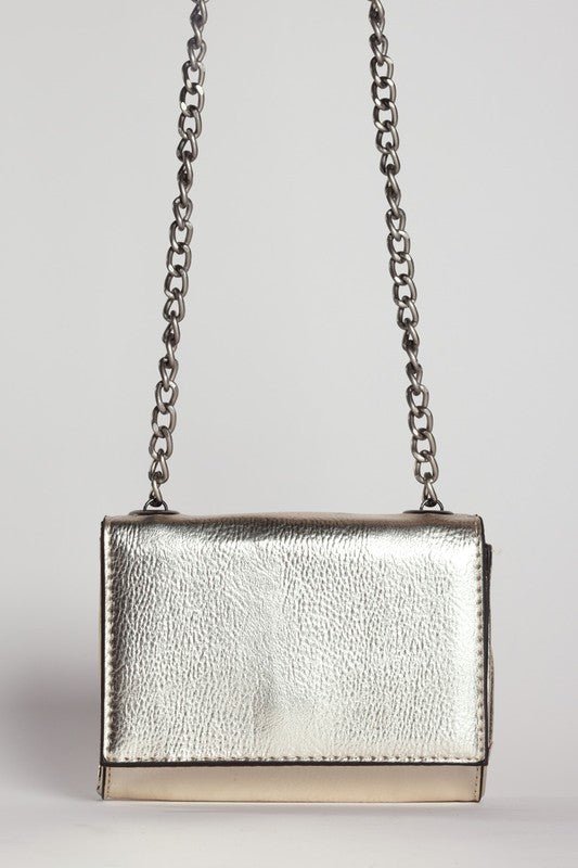 Shimmer and Shine Metallic Crossbody Bag #Firefly Lane Boutique1