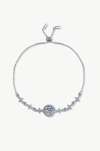 Show You The Way Moissanite Bracelet - tennis bracelet moissanite diamonds on sterling silver chain. #Firefly Lane Boutique1