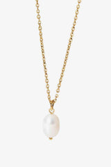 Singular Freshwater Gold Pearl Necklace #Firefly Lane Boutique1
