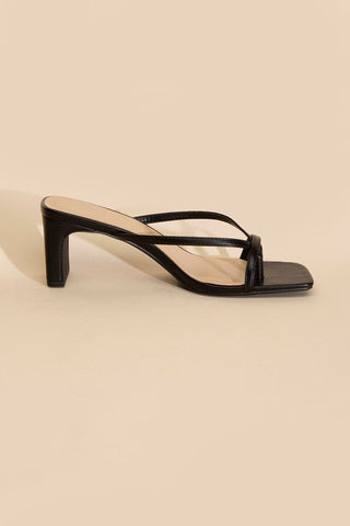Sleek Steps Low Heel Thong Sandals #Firefly Lane Boutique1