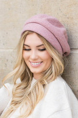 Slouchy Fold-Over Women’s Beret Hat #Firefly Lane Boutique1