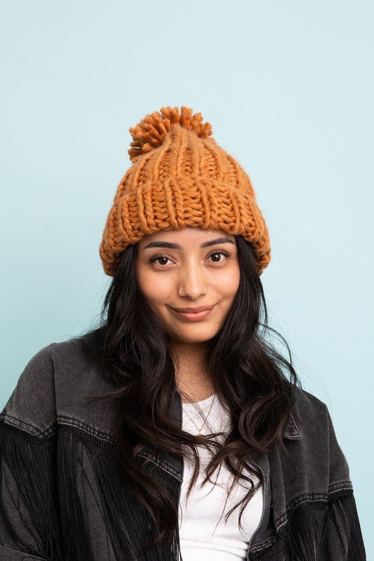 Soft Cable Knit Beanie #Firefly Lane Boutique1