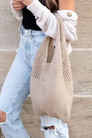 Soft Knit Large Hobo Bag #Firefly Lane Boutique1