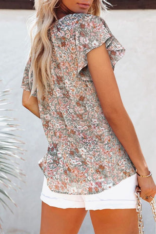 Something Special Floral Summer Blouse #Firefly Lane Boutique1
