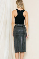 Sparkle After Dark High Waisted Sequin Skirt #Firefly Lane Boutique1