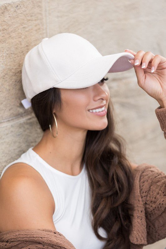 Step Up Your Style with Velour Ball Cap #Firefly Lane Boutique1