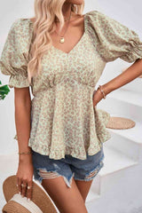 Summer Meadow Womens Short Sleeve Blouses #Firefly Lane Boutique1