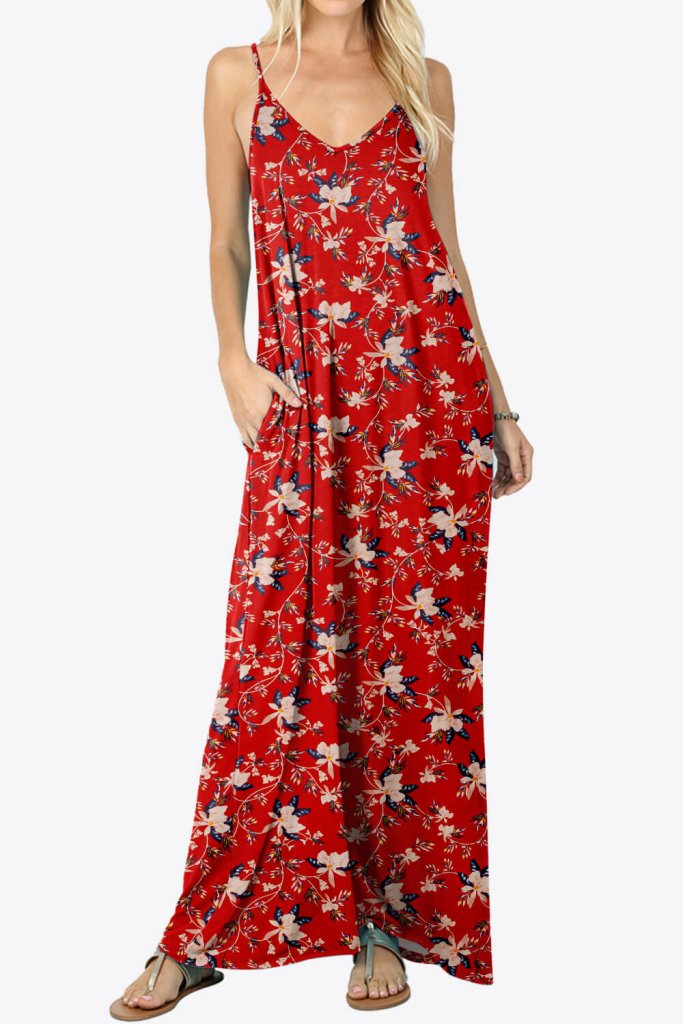 Summer Serenity A-Line Casual Maxi Dress #Firefly Lane Boutique1