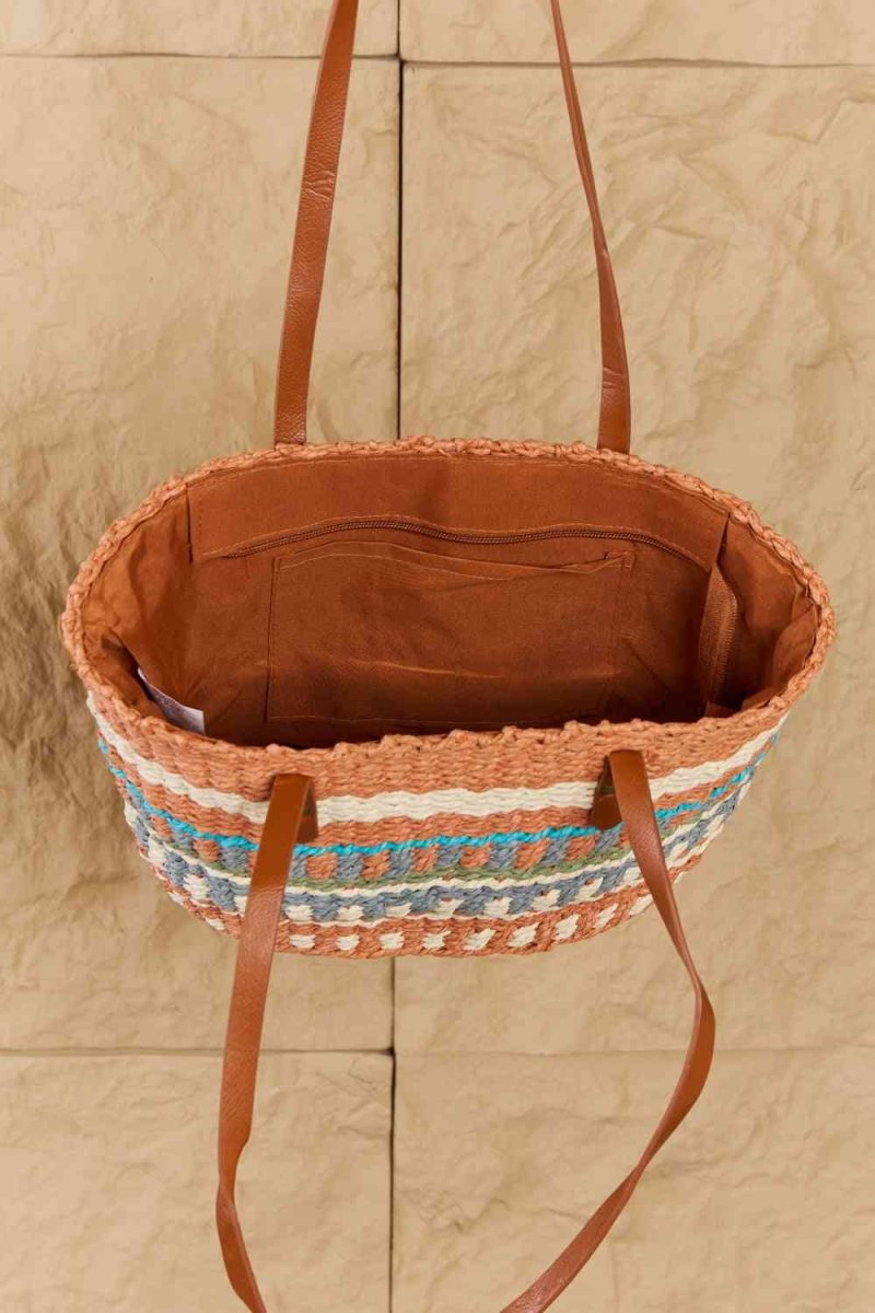 Sun To Sand Straw Tote Bag #Firefly Lane Boutique1