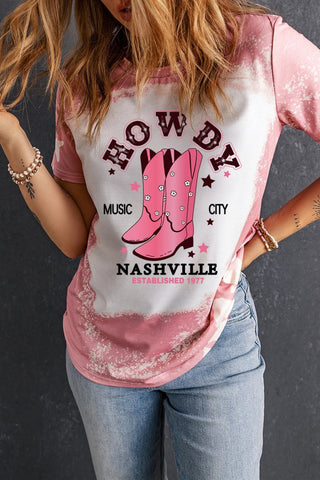 Take a Ride Pink Cowboy Boots T-Shirt #Firefly Lane Boutique1