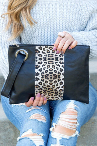 The Boldly Wild Leopard Clutch Bag #Firefly Lane Boutique1