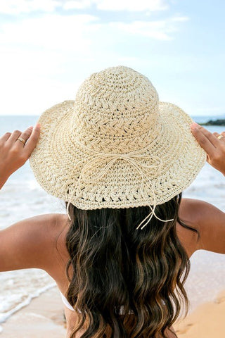 The Ultimate Woven Straw Beach Hat #Firefly Lane Boutique1