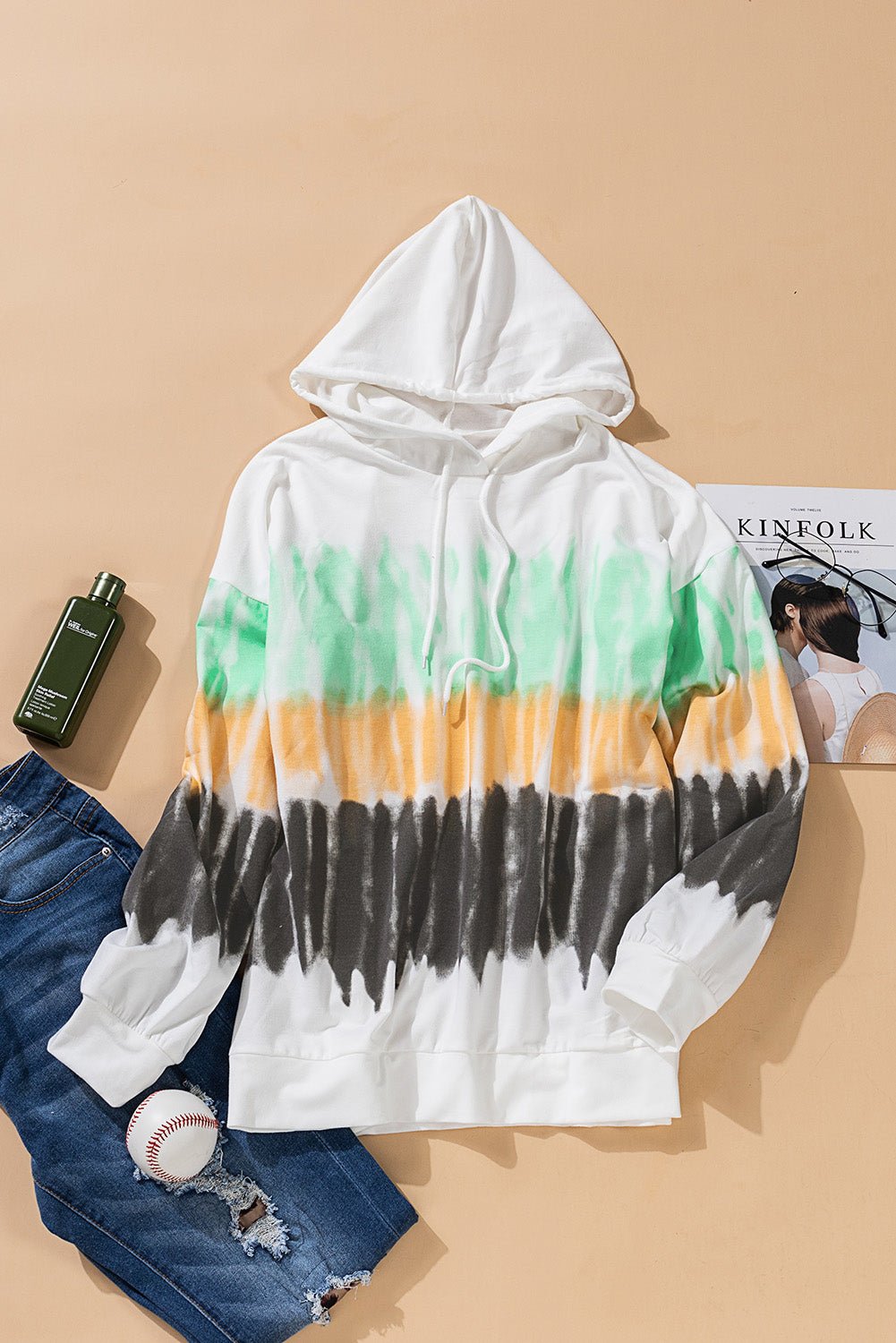 Tie-Dye Hoodies Drawstring Pullover #Firefly Lane Boutique1