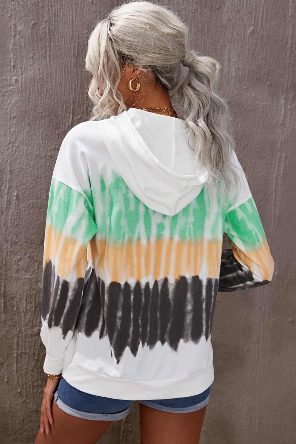Tie-Dye Hoodies Drawstring Pullover #Firefly Lane Boutique1
